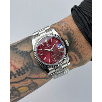 Custom Grand Seiko Mod • Maroon GS President (Pre-Order only) • 36mm